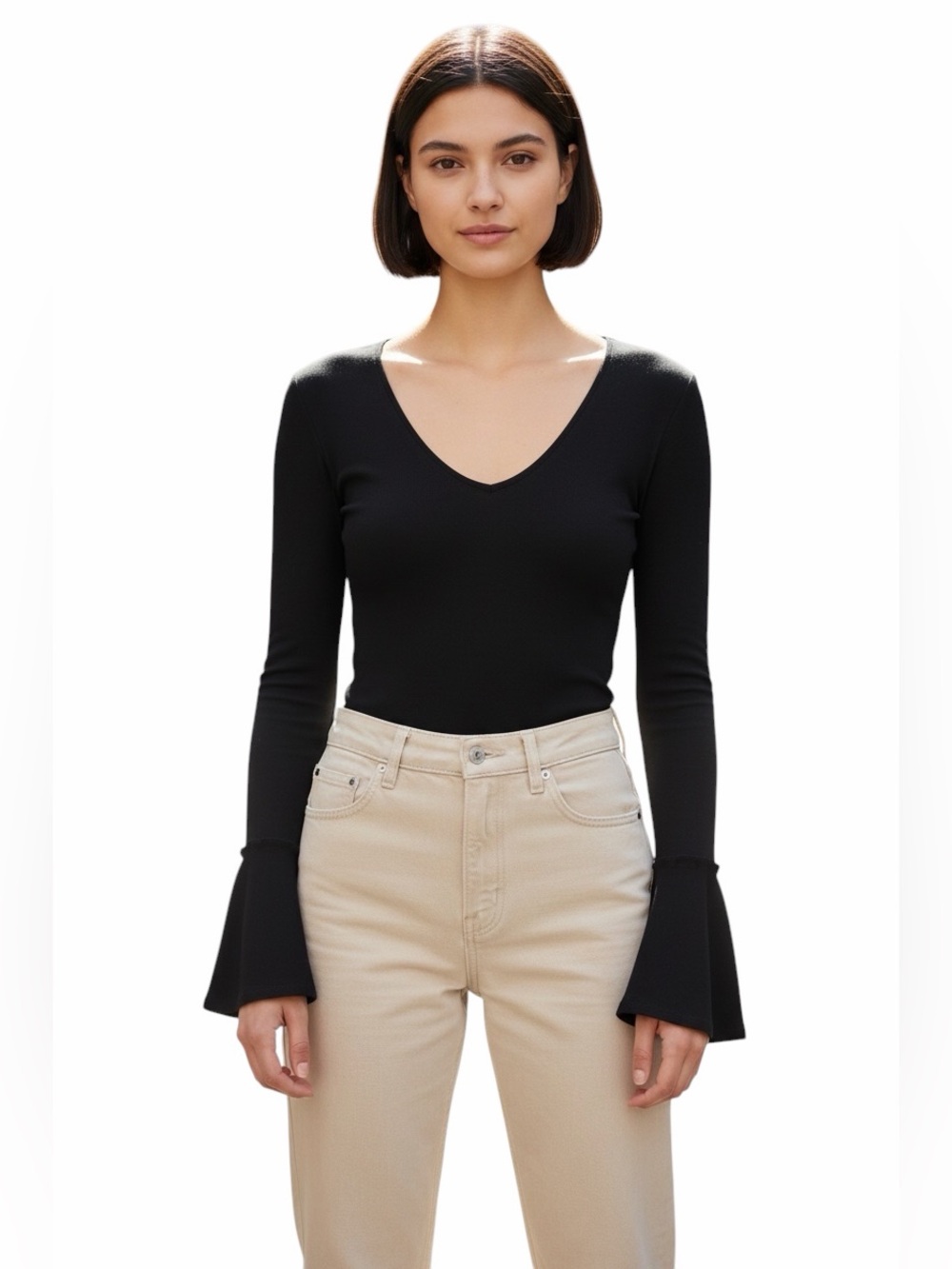 RED HAUTE New Bell Sleeve Top.